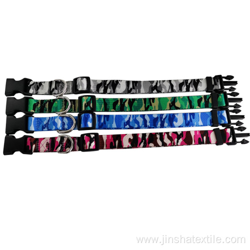 pet collar color logo pattern led pet collars